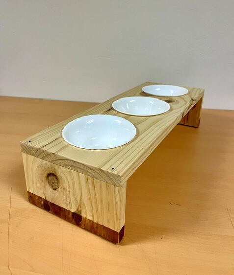 El triple 50x18x12 cm alto